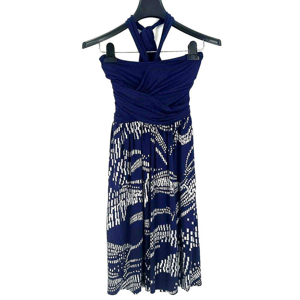 Gado Gado Women's Small Dress Travel Beach Tropical Metallic Rushed Bali Made